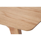Miliboo Table Extensible rallonges intégrées rectangulaire en Bois Clair L180-230 cm Fifties