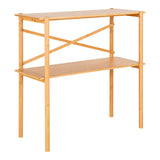 House Nordic Table Console en Bambou Naturel 83x32x80,5 cm