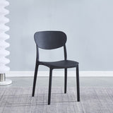SHIITO | Modèle Soho - Chaise de Salle à Manger | 92 x 46 x 55 - Couleur Noire | Simple et Robuste