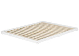 Erst-Holz Lit futon en Bois très Bas, Base idéale pour combiner avec futon, Surface 160x200 cm V-60.47-16, Accessoires:sommier à Lattes et Matelas INCL.