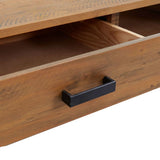 vidaXL Table Basse Table d'Appoint Bout de Canapé Meuble de Salle de Séjour Table de Salon Intérieur 90x50x35 cm Bois de Pin Massif Recyclé