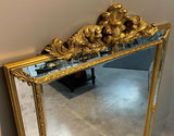 EMDE Cadres, Miroirs et Atelier sur-mesure Miroir vénitien Fronton 113x80cm