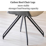 ZTGL Ensemble de 1, 2, 4 ou 6 Chaises de Salle à Manger Pivotantes à 360°, Chaises de Cuisine Modernes, Fauteuil d'Appoint en Cuir, Chaise d'Appoint Pivotante à 360°,A,(1 PCS)