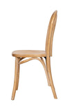 Biscottini Chaise cuisine vintage en bois de frêne 43x47x88 cm - Chaises de salle à manger - Chaises de cuisine - Chaises de salle à manger en bois et paille de Vienne - Chaises de salon intérieur