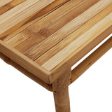 vidaXL Table Basse 110x55x35 cm Bambou, Table d'appoint, Bout de canapé, Table d'accent, Table de Salon, Table Centrale, Table d'extrémité