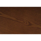 Miliboo Table à Manger Ronde Design Noyer D106 cm Walford
