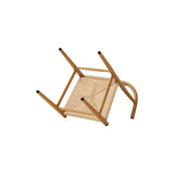 BenyLed Lot de 2 Chaises de Salle à Manger,Chaises en rotin,Chaises avec accoudoirs pour Chambre à Coucher,Salon,Salle de Lecture,Salle à Manger et Cuisine (Couleur Originale du Bois)