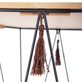 Atmosphera - Table d'appoint Kumi octogonale - métal et Bois