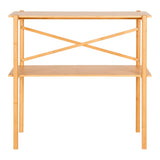 House Nordic Table Console en Bambou Naturel 83x32x80,5 cm