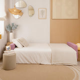 Don Descanso - Canapé Convertible clic clac 3 Places Convertible lit 3 Places Reine. Dimension canapé : 206x73x80cm | Dimension lit : 180x100cm [Comprend 2 Coussins] | Rose