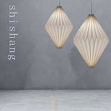 GETBSTOOP Abat-jour suspendu origami abat-jour de plafond nordique créatif papier origami lanterne abat-jour pliable suspension art décor plafonniers couverture lampe protecteur