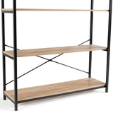 IDMarket - Etagère XL 5 Niveaux Detroit Design Industriel 170 cm