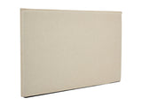Vente-unique - Tête de lit déhoussable 150 cm - Coton et Lin - Beige - TAHIME