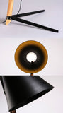MERTNK Lampadaire En Bois Led Moderne Lampadaire 9W Soins Des Yeux Lampe de Lecture Chambre Étude Lampe de Chevet Apprentissage Haut Pôle Lumières Debout Lumière/Huang Guang
