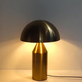Lampe De Table En Or Blanc Noir Lampe De Table Champignon Créative Pour Chambre Étude Salon Décoration Lampe De Bureau