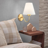 LOVIVER Lampe de chevet européenne applique murale lanterne d'éclairage décoratif pour salon couloir lecture porche chambre, Blanche
