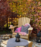 Original Dream-Chairs Seit 2007 Chaise Adirondack Chaise de Jardin Comfort en chêne en kit Chaise d'extérieur résistante aux intempéries pour la détente en extérieur Charge maximale 170 kg