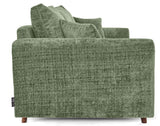 Lisa Design Rune - canapé Droit 3 Places en Velours texturé