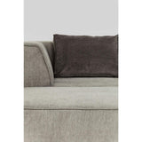 Kare Design Méridienne Gauche d'angle canapé Infinity Gris