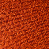 Lot de 2 chaises en Tissu bouclé Rouille et piètement chromé - Isya