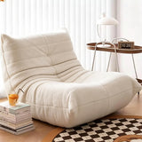 Fucxeoy Fauteuil Togo, Fauteuil Poire d'angle, Canapé d'angle Confortable, Lounge Ergonomique en Mousse, pour Salon, Chambre, dortoir, Salon, Bureau