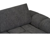 Habitat et Jardin Canapé d'angle Tissu Monceau - 3 Places - Gris