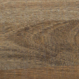 PEGANE Table Basse Rétro en manguier/Fer - L. 117 x l. 70 x H. 34 cm