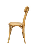 Biscottini Chaise Thonet Vintage L48xPR55xH88 - Salle à Manger en Bois - Cuisine Shabby Chic - Bureau - Meubles de Cuisine