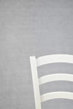 t m c s Tommychairs - Set 4 chaises Venezia pour Cuisine, Bar et Salle à Manger, Robuste Structure en Bois de hêtre laqué en Couleur Blanc et Assise en Paille