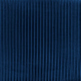 Atmosphera - Fauteuil Solaro Bleu en Velours plissé