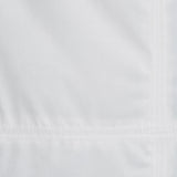 Fauteui Design Papillon avec Pieds en Épingle en Métal et Velours Blanc Nybro
