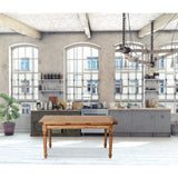 Biscottini Table à Manger Extensible 160x80x80 cm Made in Italy - Table Salle à Manger Extensible en Bois Massif - Table Bois Salle a Manger