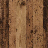 vidaXL Armoire Bois Ancien 82,5 x 51,5 x 180 cm Bois d'ingénierie, Rangement de Chambre, Armoire rectangulaire Rustique, unité Pratique pour vêtements et Accessoires