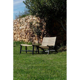 DT MB-182318 Fauteuil, Teck, Noir, Estándar