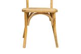 Biscottini Chaise Thonet Vintage L48xPR55xH88 - Salle à Manger en Bois - Cuisine Shabby Chic - Bureau - Meubles de Cuisine