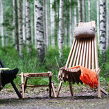 Ecofurn Chilienne scandinave avec Repose-Pieds Mélèze