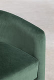 SKLUM Fauteuil en Velours Xastru Vert Jungle