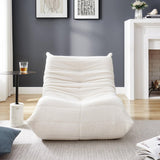 Générique Moderne Lazy Canapé Individuel Canapé de Sol,Pouf Poire en éponge,Chaise de Sol avec Dossier,Fauteuil de Lecture Confortable,Chaise Longue XXL,Fauteuils Relax Chaise,mobilier de Salo