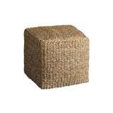AUBRY GASPARD Pouf carré en jonc de mer Naturel