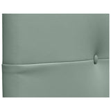 DHOME Tête de lit en Similicuir ou en Tissu AQUALINE Pro Haute qualité d'ameublement Gamme DE Couleurs Nouvelles Tête de lit Deluxe (Similicuir Vert Eau, 160x50cm (Lits 150/160))