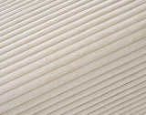 Lisa Design - Canapé Double Méridienne Garance en Velours Côtelé - Sofa Beige 3 Places - Salon