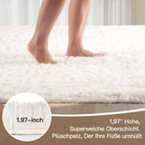 Sour Lemon Tapis de Salon, à Poils Longs, Tapis Chambre Gris, 200 x 300 cm, antidérapant, Extra Large, Moelleux et Moderne, pour Chambre à Coucher, Chambre d'enfant