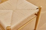 BenyLed Lot de 2 Chaises de Salle à Manger,Chaises en rotin,Chaises avec accoudoirs pour Chambre à Coucher,Salon,Salle de Lecture,Salle à Manger et Cuisine (Couleur Originale du Bois)