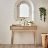 Alice's Home - Console décor Bois 2 tiroirs - Linear