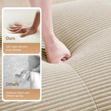 Générique Canapé Modulable avec Dossier, Canapé d'angle en L U Canapé sans Structure Velours,Canapé-Lit 1 2 3 4 Places avec Pouf,Canapé Relaxant pour Salon, Livré Monté,Vert,2 Sitze