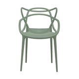 Kartell 586514 Masters Chaise Plastique Vert Sauge