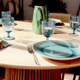 HOMIFAB Table à Manger Ronde en Bois 4 Personnes - diamètre 120 cm - Ada
