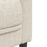 Générique Fauteuil Lin,Meubles,Canapés,Crème,15.9 KG,372602
