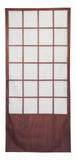 next.design Noren Rideau de Porte Japonais Long Shoji