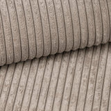 Masseno Canapé d'angle PERUSI avec Fonction Couchage Forme en L, Classique, avec Coffre de Rangement, Ensemble canapé de Salon - Beige